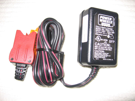 6 Volt Charger for Power Wheels by Fisher-Price - New Replacement Adapter Gas Scooters 0