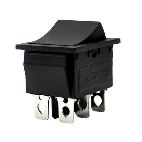 6-Pin DPDT Rocker Shift Switch Compatible with Fisher Price Power Toys Gas Scooters 0