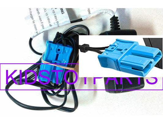 1.5 Inch Wide Plug 12 Volt Battery Charger for Kid Trax Ride-On Toys (Large) Gas Scooters 0