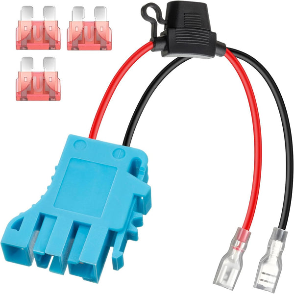 12 AWG Wire Harness Connector Replacement Compatible with Peg Perego 12V Systems Pack