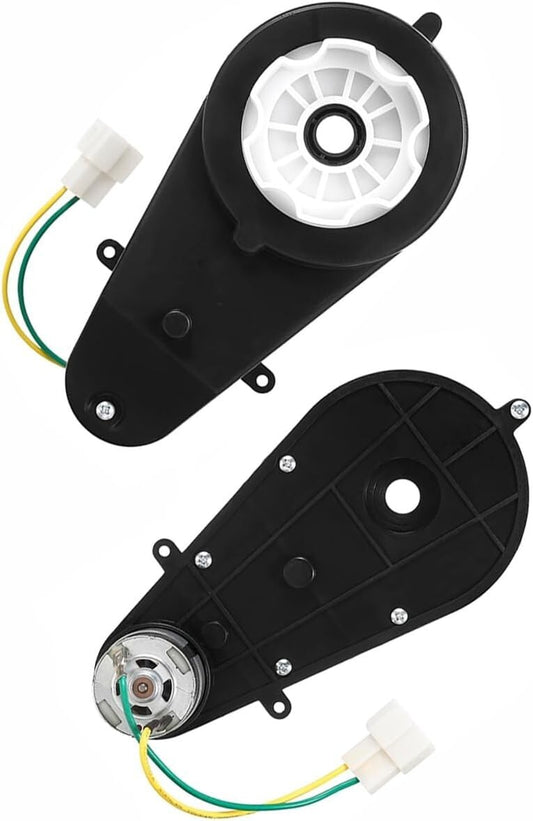 12V High-Speed 40000rpm Motor and Gearbox Pair with Power Wheels for Kids Electric Ride-On Car Gas Scooters 0