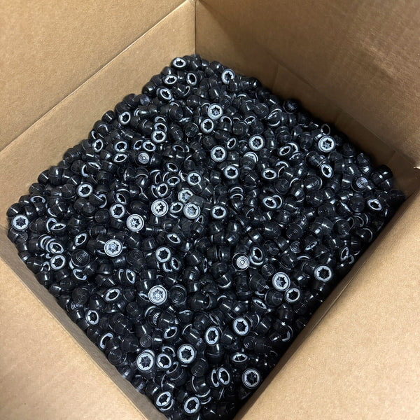 Power Wheels Black Retainer Nut Push Cap 0.354