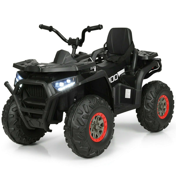 V Kids Electric 4-Wheeler ATV Quad with MP3 Player and LED Lights