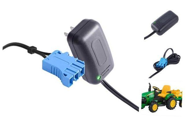 12 Volt Battery Charger Compatible with Peg Perego Ride-On Vehicles
