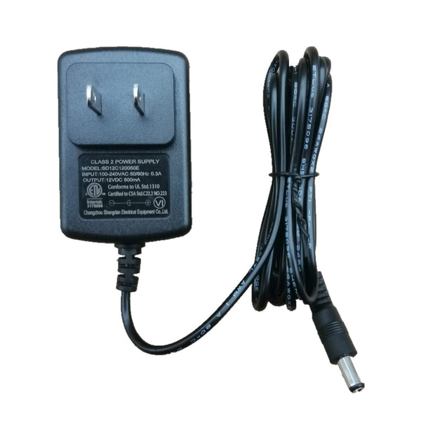 12 Volt 500mA Battery Charger for Kids Ride-On Toys and Cars