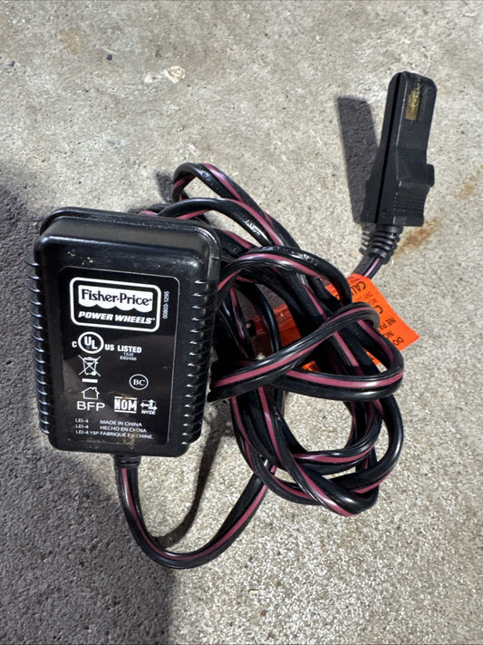 12-Volt Charger for Power Wheels Gray Battery with Orange Top Gas Scooters 0
