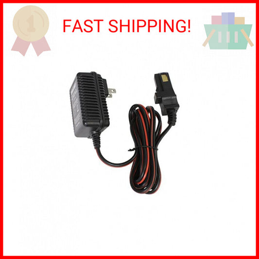 12-Volt Charger for Power Wheels with Gray Battery and Orange Top Battery Gas Scooters 0