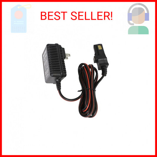 12-Volt Charger for Power Wheels Gray Battery with Orange Top Gas Scooters 0