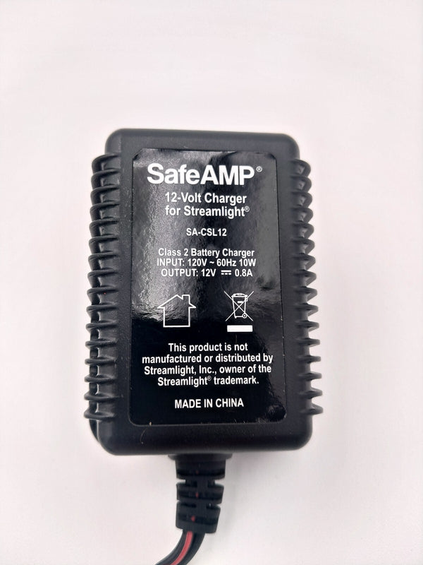 12-Volt Charger for Rechargeable Streamlight Flashlights Model 15-1318-23