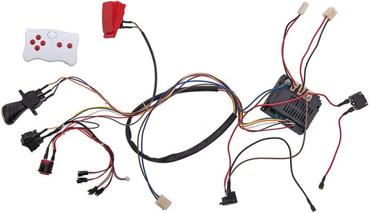 12 Volt Electric Children's DIY Car Wiring and Switch Modification Kit with 2.4G Bluetooth Gas Scooters 0