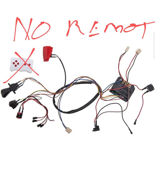 12 Volt DIY Modified Wire and Switch Kit with 2.4G Bluetooth No Remote Control Gas Scooters 0