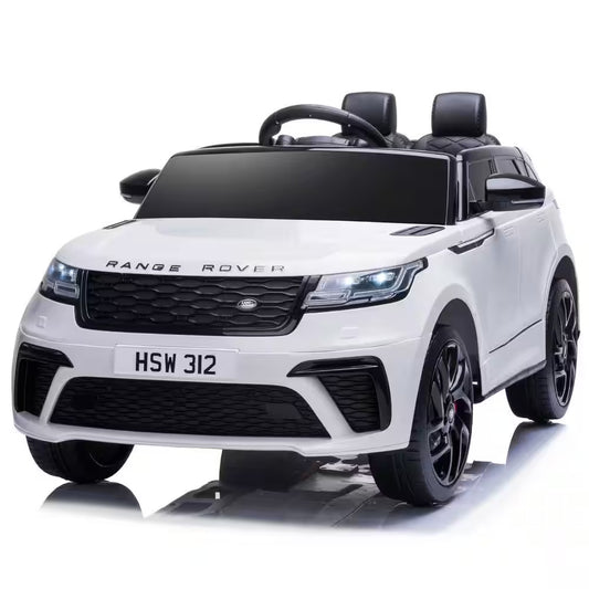 12-Volt Kids Licensed Land Rover Battery-Powered Electric Ride-On Car Gas Scooters 0