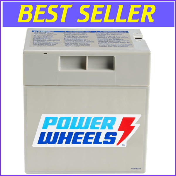 12-Volt Lead Acid Rechargeable Battery for Kids' Power Wheels and Toy Cars