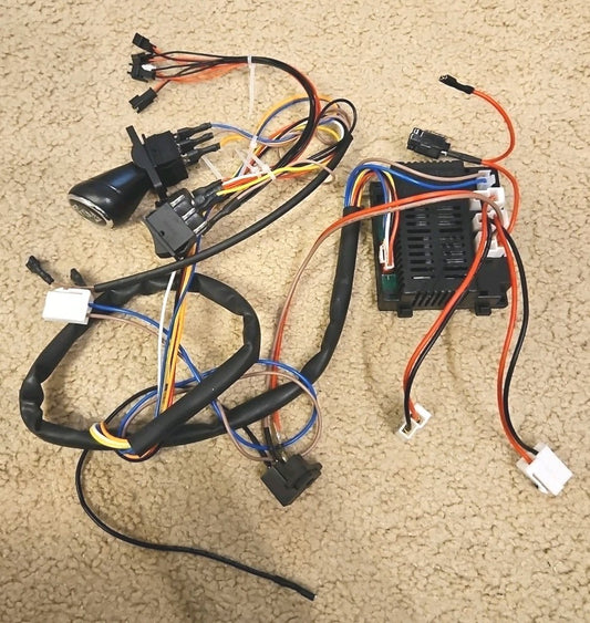 12 Volt High Power DIY Modified Electric Wheel with Wires for Children's Car Gas Scooters 0