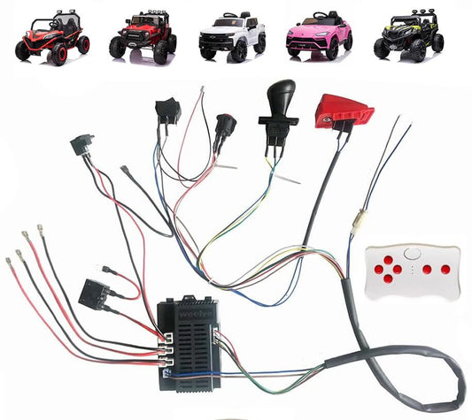 12 Volt High-Power DIY Electric Wheel Kit with Modified Wires for Children Gas Scooters 0
