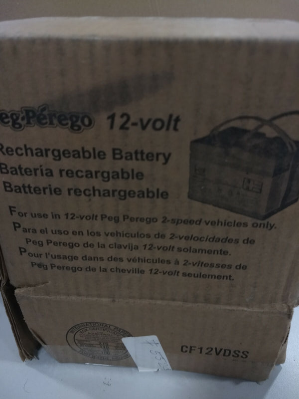 12-Volt Rechargeable Battery for Peg Perego Models