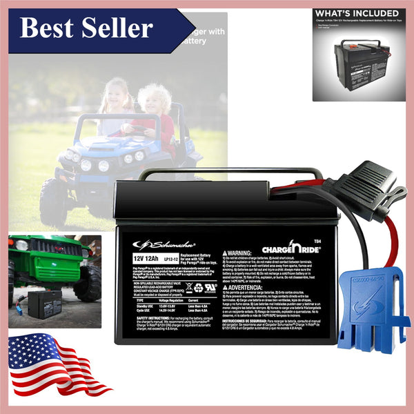 12Ah Rechargeable Battery for Peg Perego Ride-On Toys with Quick Installation