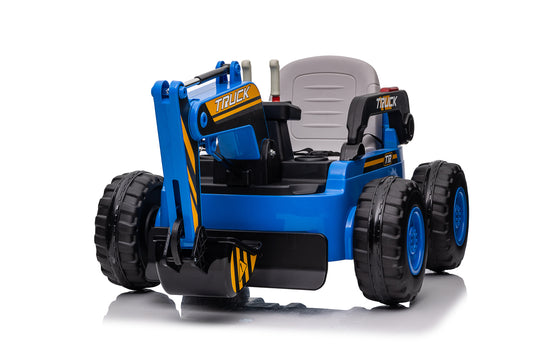 12V 10AH Electric 4WD Battery-Powered Toy Excavator with Remote Control Gas Scooters 0