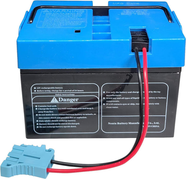 12V 12Ah Rechargeable Battery Compatible with Peg Perego John Deere Gator and Polaris RZR 900