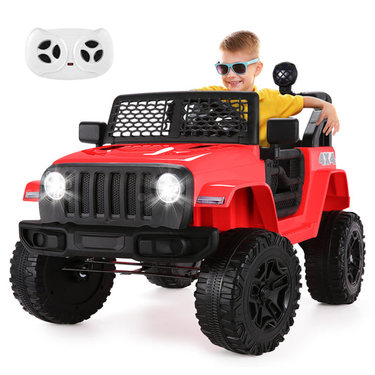 12V/24V Electric Ride-On Four Wheeler Toy Car Jeep Truck ATV for Kids Gas Scooters Variant 0