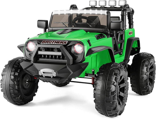 12V-24V Electric Ride-On Power Wheel ATV Truck Car for Kids Ages 3-8 Gas Scooters Variant 0