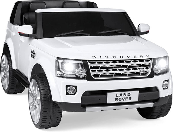 12V 3.7 MPH 2-Seater Licensed Land Rover Ride-On Car Toy with Parent Remote Control