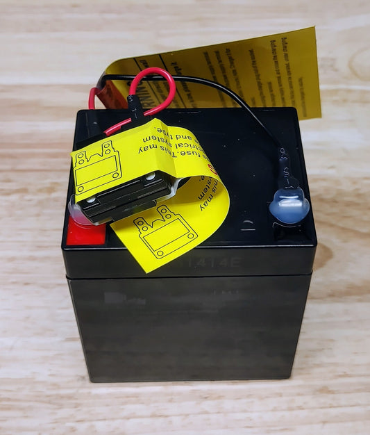 12V 4.5Ah Rechargeable Battery for Kids Ride-On Car and Truck Gas Scooters 0