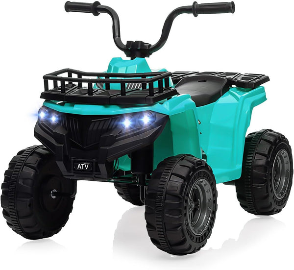 12V 4.5AH Rechargeable Battery-Powered Kids ATV 4 Wheeler Ride-On Car for Ages 3+ ASTM CPSIA Certified
