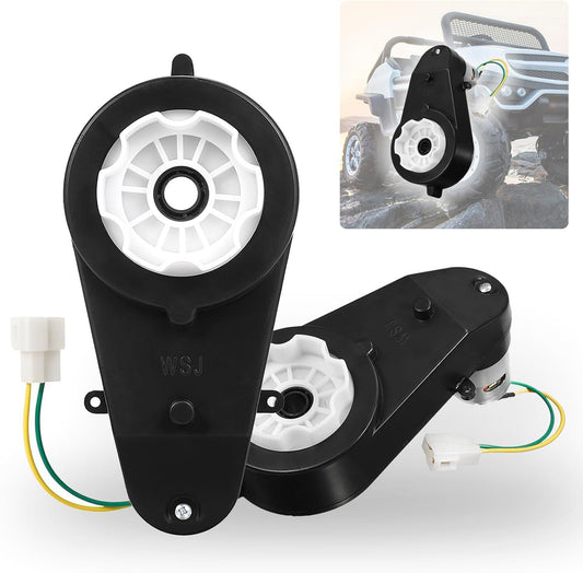 12V 40000RPM Electric Motor and Gearbox for Kids Ride-On Car 2-Pack Gas Scooters 0
