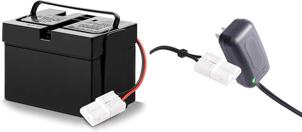12V Battery and Charger Combo Set for Rollplay Chevy Silverado GMC Sierra Denali
