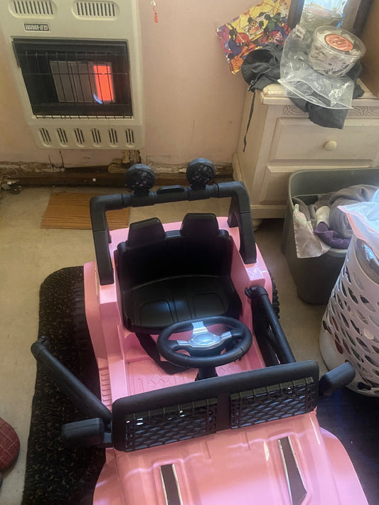 12V Battery Powered Pink Toy Car Gas Scooters 0