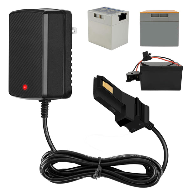 12V Battery Charger Compatible with All Power Wheels Gray and Orange Battery Packs