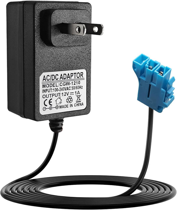 12V Battery Charger Compatible with Peg Perego Ground Force Tractor and John Deere Gator XUV Toys