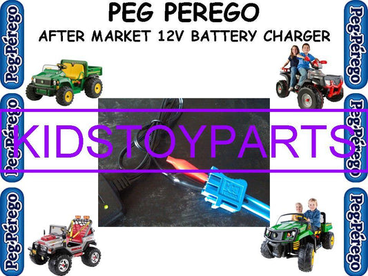 12V Rechargeable Battery and Charger for Peg Perego Trucks and Cars Gas Scooters 0