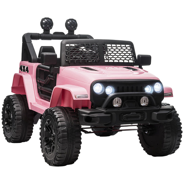 12V Battery Electric Kids Ride-On Off-Road Truck Toy with Manual and Parent Remote Control
