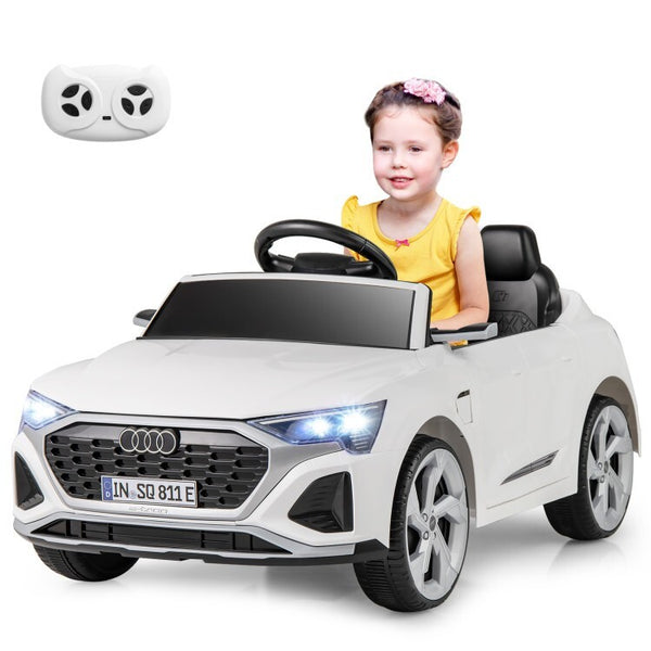 12V Licensed Audi SQ8 Kids Ride-On Car Toy with Remote Control and 3-Speed Settings