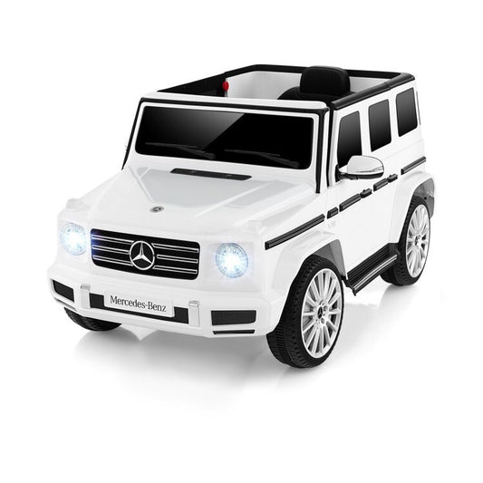 12V Battery-Powered Kids Ride-On Electric Car Toy with Lockable Doors and Safety Belt Gas Scooters 0