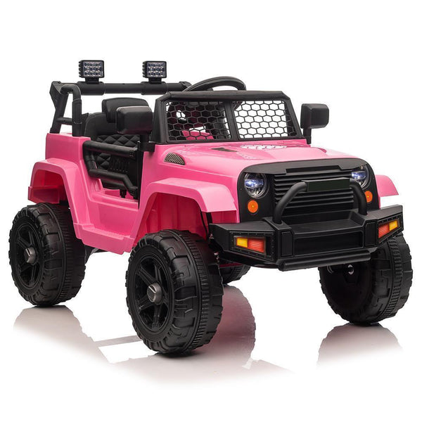 12V Battery-Powered Kids Ride-On Truck Car with 3 Speeds and Parent Remote Control