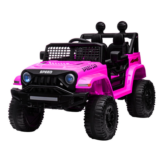 12V Battery Powered Kids Electric Ride-On Truck Car with 3 Adjustable Speeds Gas Scooters 0