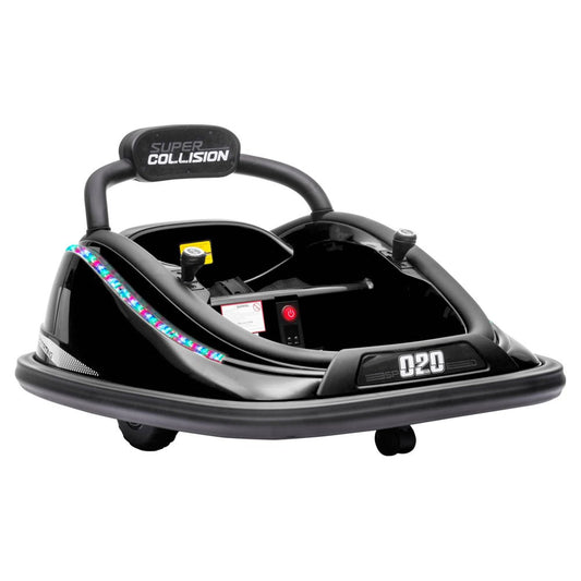 12V Electric Kids Ride-On Bumper Car with Remote Control and 360° Rotation Gas Scooters 0