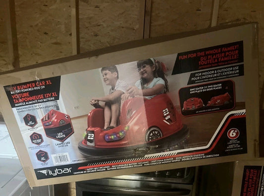 12V Battery-Powered XL Bumper Car for Kids 6+ Gas Scooters 0