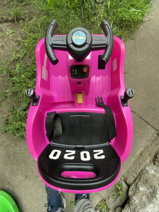 12V Bumping Kids Car with Remote Control, LED Lights, and 360-Degree Spin Gas Scooters 0