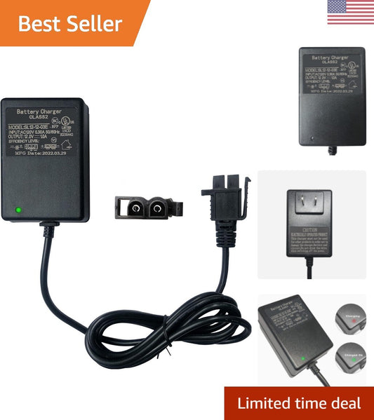 12V Fast Charging Power Adapter for Children's Electric Ride-On Cars Gas Scooters 0