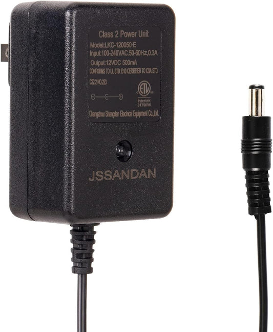 12V 500mA Black Charger for Kids Ride-On Cars and Toys Gas Scooters 0