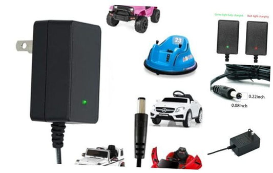 12V Battery Charger for Kids Ride-On Toy Cars Gas Scooters 0