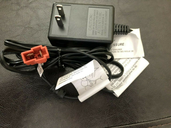 12V Orange Charger with Connector for 12 Volt Riding Toy