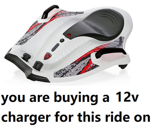 12V Orange Charger with Connector for W501 and W501E Rollplay Nighthawk Riding Toy Gas Scooters 0