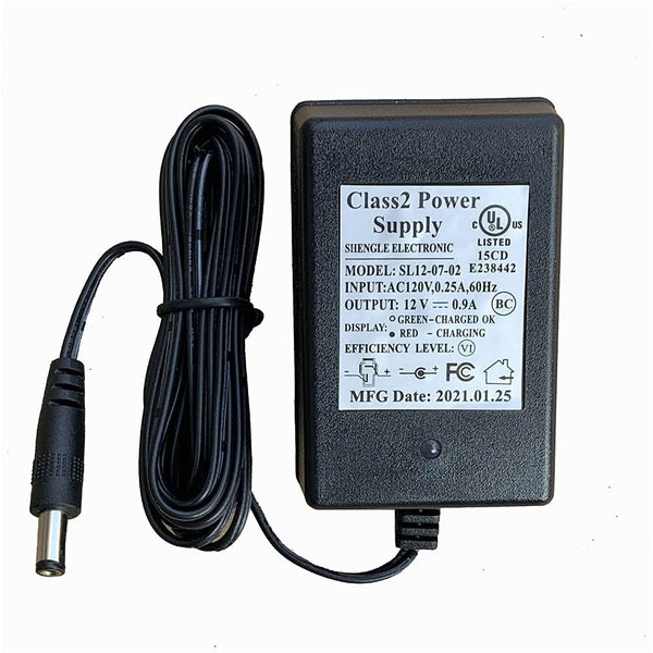12V Kids Electric Ride-On Car Charger 0.9A Universal Compatible