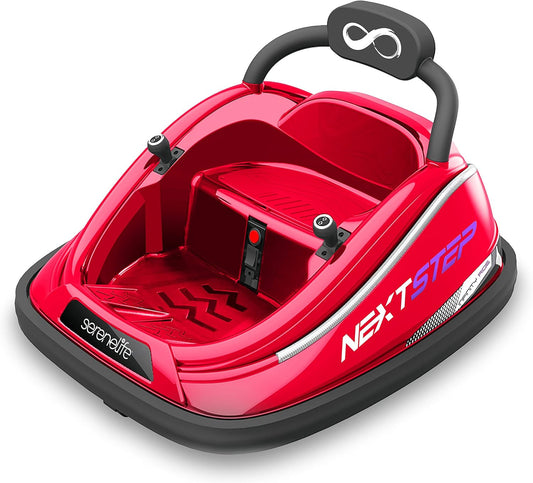 12V Electric Kids Bumper Car with Remote Control, 360° Spin and LED Lights Gas Scooters 0