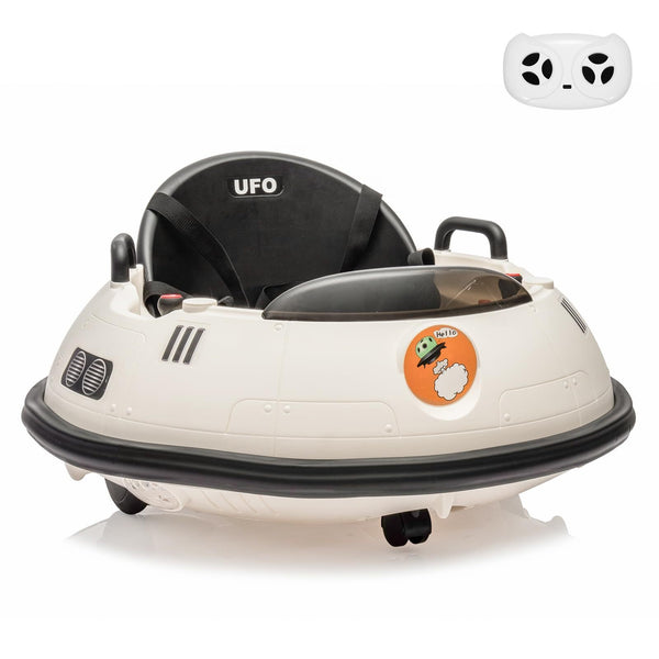 12V Electric Toddler Bumper Car with 360-Degree Rotation for Kids